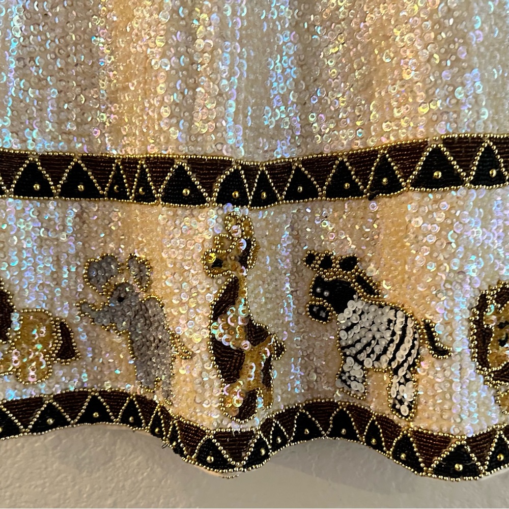 Little Attitudes by Debra size 6X Pageant dress🦁🐘🦒🦓 Safari - Picture 11 of 11